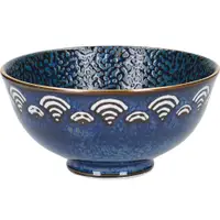 在飛比找PChome24h購物優惠-《CreativeTops》瓷製餐碗(浪紋泡沫12cm)