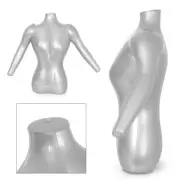 Woman Half Body Arm Inflatable Mannequin Dummy Shirt Tee Top Display Torso Model