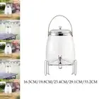 Drink Dispenser for Fridge with Spigot and Filtering for Weddings Outdoor