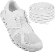 2 Pairs Elastic Shoelace for ON Cloud 5 No Tie Replacements Shoes Laces Stretchy