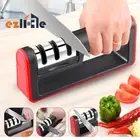 3/4 Stage Kitchen Sharp Knives Knife Sharpener Scissor Sharpening Tool AU