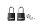 Master Lock Excell Weather Tough Padlock (Multi Colour) (48mm - Keyed Alike x 2)
