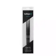 Brush - Vallejo - Pro Modeler - Design Set - Natural Hair (Sizes 0, 1 & 2)