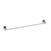 VITO BERTONI TAYA Single Towel Rail - 600mm - Brushed Nickel