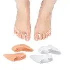 1Pairs Soft Pinky Toe Separator Spacer Silicone Little Toe Protector