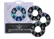 ENVY SCOOTERS - HOLLOW CORE WHEEL STICKER SET - 110MM - HEX