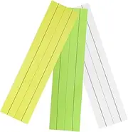 DOITOOL 3Pcs Lined Magnetic Sentence Strips for Writing Memo Strips for Office Education Home Use Magnetic Dry Erase Note Strips