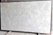 72"x36" White Quartz Stone Dining Table Top Handcrafted quartz kitchen Shelf Dec