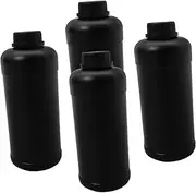 OKUMEYR 4pcs Laboratory Bottles Leakproof Water Sample Containers for Secure Liquid Storage and Transfer for Chemical Applications