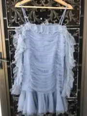 BRAND NEW WITH TAGS! Alice McCall All Things Nice Dress - Baby Blue