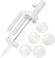 Cabilock 1 Set Cookie Decorating Kit Complete Pastry Piping Supply for Easy Cupcake Cake Decoration Ergonomic Design Baking Tools