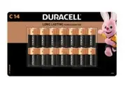 Duracell C Alkaline Batteries 14 Pack