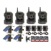 Stealthcam DS4K Transmit Cellular with Solar Power Panels Bundle