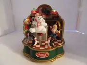 COCA COLA MUSICAL COLLECTION SANTA'S SODA FOUNTAIN 1994