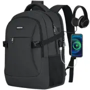 Travel Laptop Backpack, 15.6 Inch Large School Backpacks for Teens Boys, Wate...