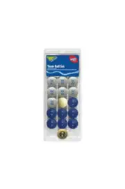 Geelong Cats AFL 16 Ball Set V Colour Blue