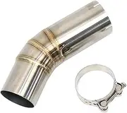 exhaust tip Slip On Fit For Ducati 959 Panigale 60mm Motorcycle Middle Link Pipe Stainless Steel Muffler motorcycle End Pipes