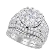 2 1/2CTW-Diamond SOLEIL BRIDAL SET