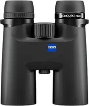 [ZEISS] Conquest HDX Binoculars 8x42 Waterproof, Compact with LotuTec T* HD Coated Glass for Optimal Clarity in All Weather Conditions for Bird Watching, Hunting, Sightseeing, Black