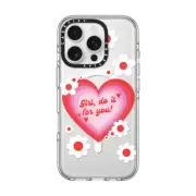 iPhone 16 Pro Clear Case MagSafe Compatible Girl Do It for You Phone Case