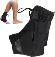 Ankle Protector for Sport - Support Sport Ankle Protector Left Right Use - Fitness Wear Women Men Breathable Sleeves with Double Straps for Running, Hiking