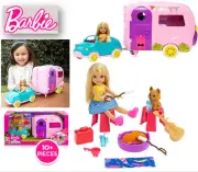 Gifts GIRLS Barbie Club Chelsea Camper Playset Toys Birthday Christmas Xmas KIDS