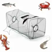 Hot Fishing Net Nylon Foldable Catch Fish Trap Nets For Fish Shrimp Minnows Crab