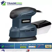 Electric Detail Palm Sander 135w PRO Quality with Bonus Sandpaper Orbital Mouse