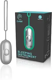 Chill Pill Sleep aid Device, Micro-Current Calm Carry Anxiety Device, Rechargeable Calm Carry for Anxiety, Portable Chill Pill Device (Silver)