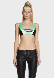 [Namilia] x NFS Mini Moto Bra - Green