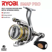 RYOBI SMAP PRO Spinning Fishing Reel 6/1BB Saltwater Reel 2000 3000 4000 Series