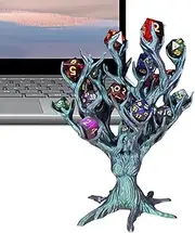 Dice Tray - Dice Rack Tree Sculpture - Dice Storage Case - Portable Folding Dices Rolling Tray Dices Holder Storage Box Hexagon Dices Folding Tray For Rolling Dices Game Table Game