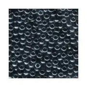 Miyuki Seed Beads 6/0 Metallic Gunmetal 6-451 Glass 20g Round Rocaille