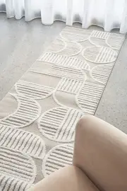 Rug Culture Lotus Leo Mixed Runner Rug
