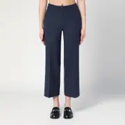 [Semicouture] Blue Amandine trumpet trousers 44 IT Blue