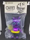 How2work x Playstudio Oniki Purple sofubi designer toys soft vinyl sofvi labubu