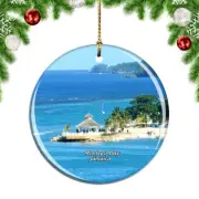 Montego Bay Jamaica Christmas ornament city travel souvenir
