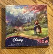 Disney Thomas Kinkade 750 piece puzzle, Mulan Blossoms of Love, New!