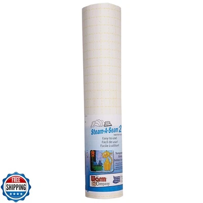 Steam A Seam 2 Fusible Web 24" Wide 3 Yard Roll Packed in Kraft Tube | Warm C