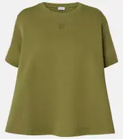 [Loewe] Loewe Cotton-blend top UK 14 green