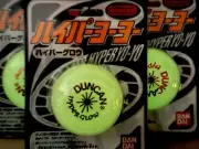 VINTAGE Hyper Yo-Yo Hyper Glow DUNCAN Japan Released Made in USA BANDAI 1998 NIB