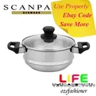 Scanpan Classic Inox Multi Steamer Insert with Lid to Fit 16/18/20cm 22530