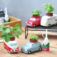 在飛比找誠品線上優惠-聖新陶芸Auto Plants Mini Bus巴士造型種植