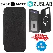 For Apple iPhone 13 Pro Max Case Case-Mate Tough Wallet Folio Magnetic Cover