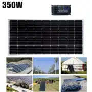 350W Solar Panels Kit 350 Watt 12V Mono Portable Home Battery Charging Regulator