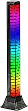 RGB Light Bar, Music Rhythm Sync Sound Control LED Ambient Light Bar, 16 Million Colors, 8 Dynamic Modes, 5 Speeds, 4 Brightness Levels, for PC Room Monitor Desk
