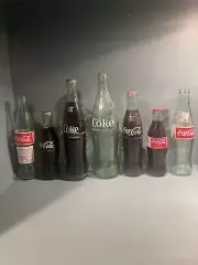 vintage coke bottles