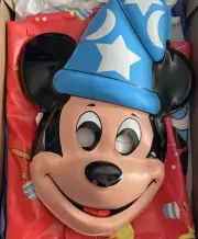 Vintage Disney Mickey Halloween Costume. Fantasia, Sorcerers Apprentice