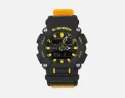 Casio G-SHOCK GA900A-1A9 Quartz Analog & Digital Black Yellow