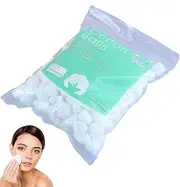 Cotton Balls - White Cotton for the Home | Lightweight Cotton for Beauty, Personal Care, Baby Care, Nail Polisher, Makeup Cleaning, Skin Care